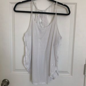 Under Armour white tank